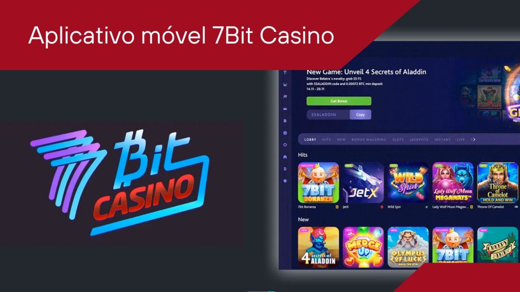 Aplicativo móvel 7BitCasino