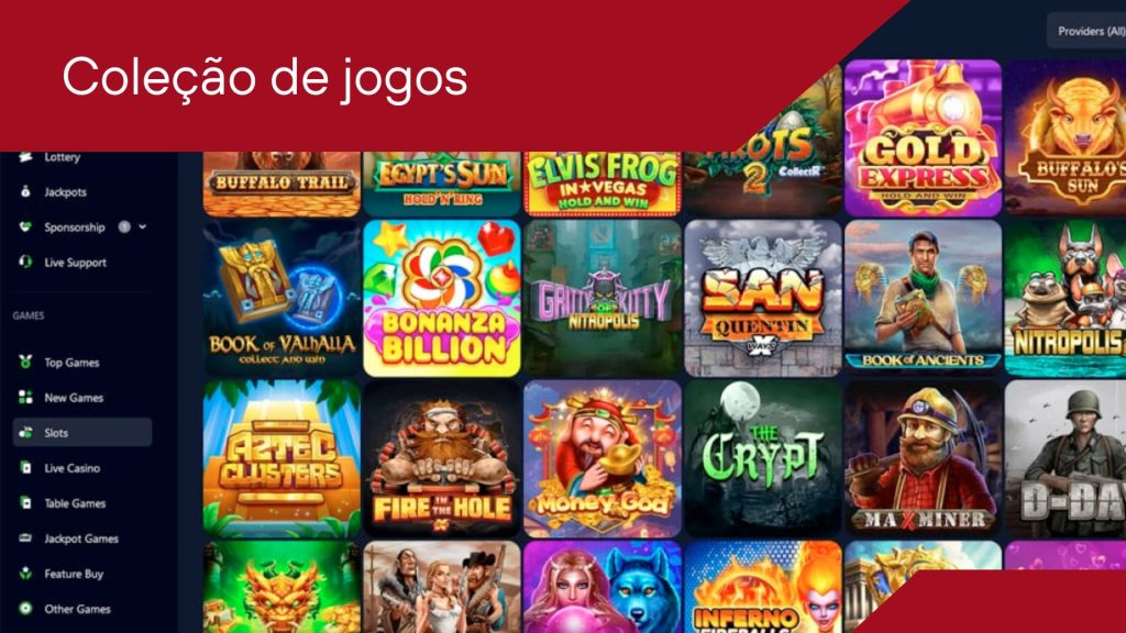 Bets.io Coleção de jogos 