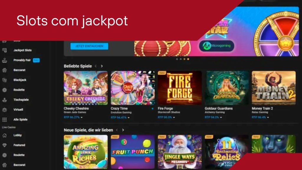 Cloudbet Slots com jackpot